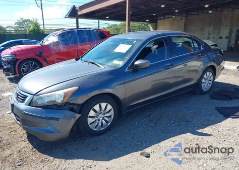 2009 Honda Accord 2.4 Lx из США, поврежденный, VIN 1HGCP26349A198547